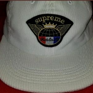 Supreme FW17 Global Corduroy 6-Panel Snapback NEW